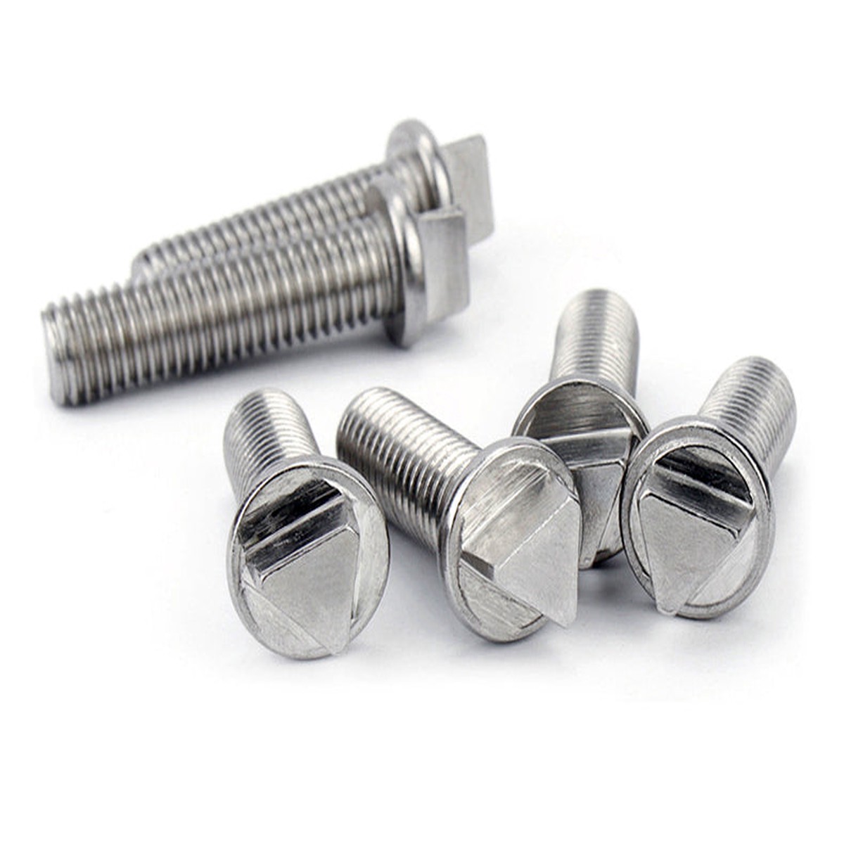 M10 x 1.5 x 35 ANTI-THEFT Bolts Triangle Head Screws 6 Pcs