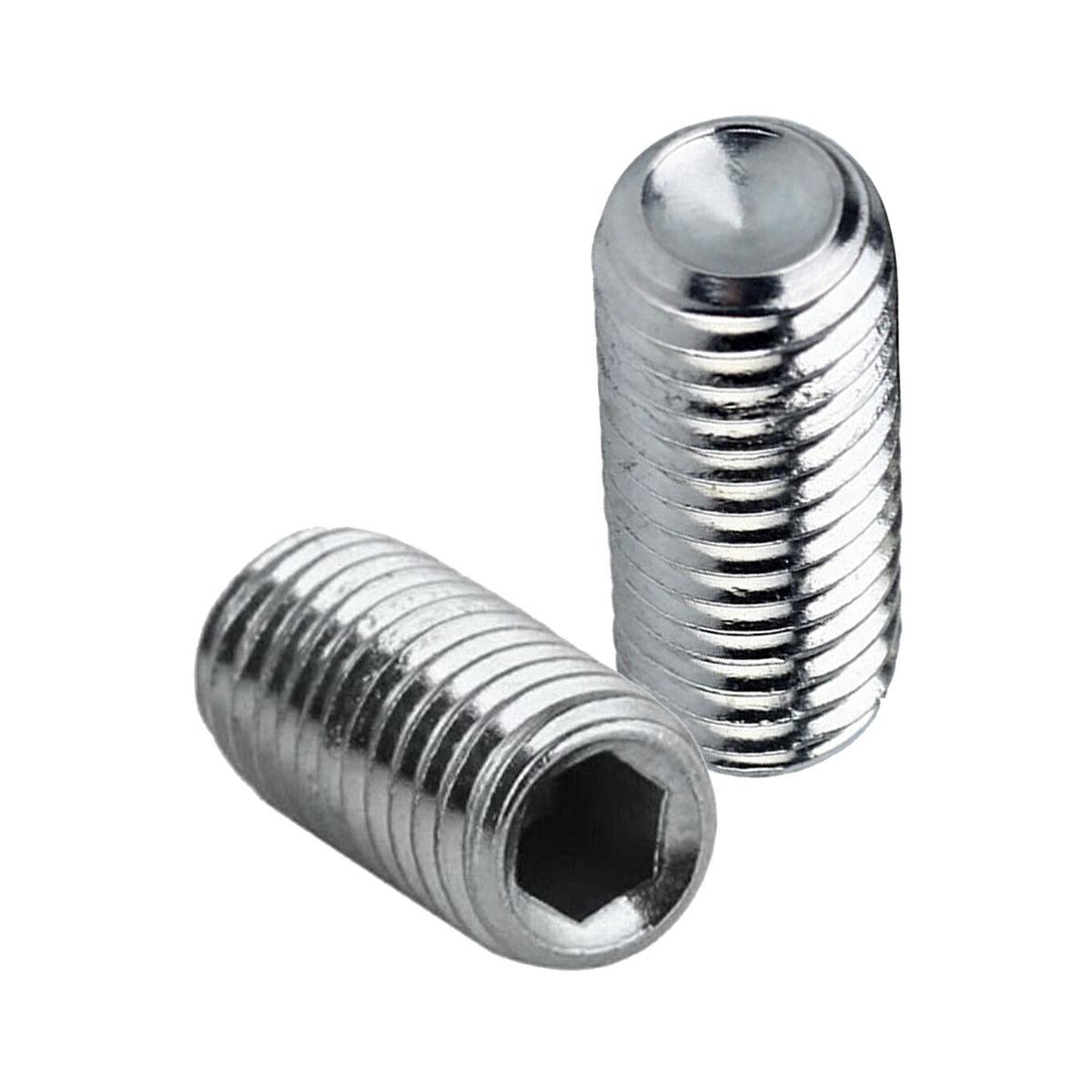 #10-32 x 5/32" Unified Cup Point Socket Set / Grub Screws Stainless Steel 20 Pcs