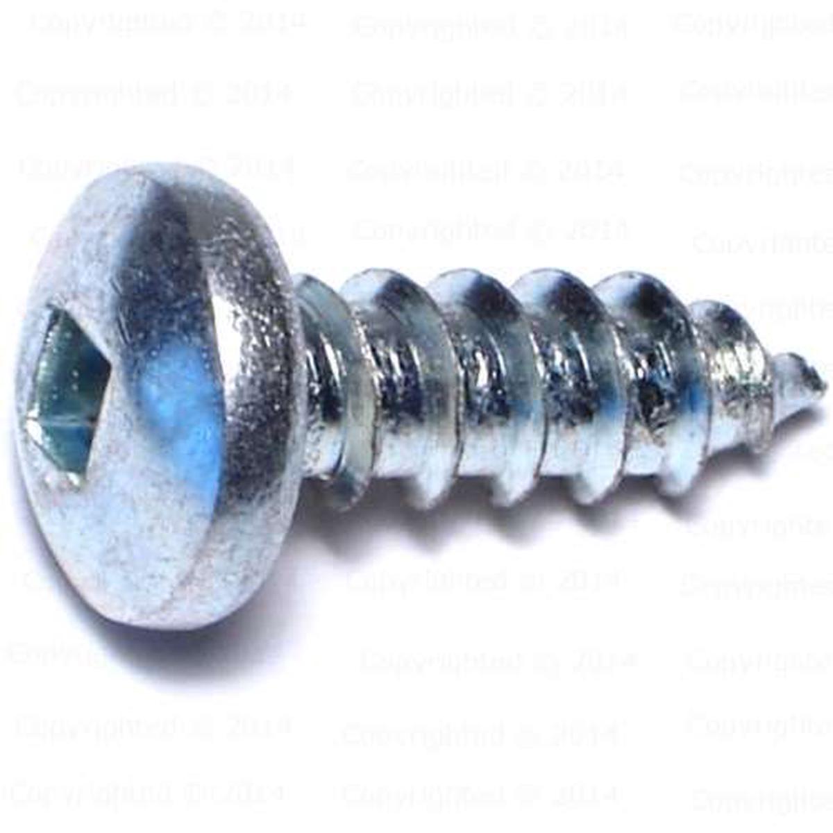 Pan Head Square Drive Sheet Metal Screws - #14 Diameter