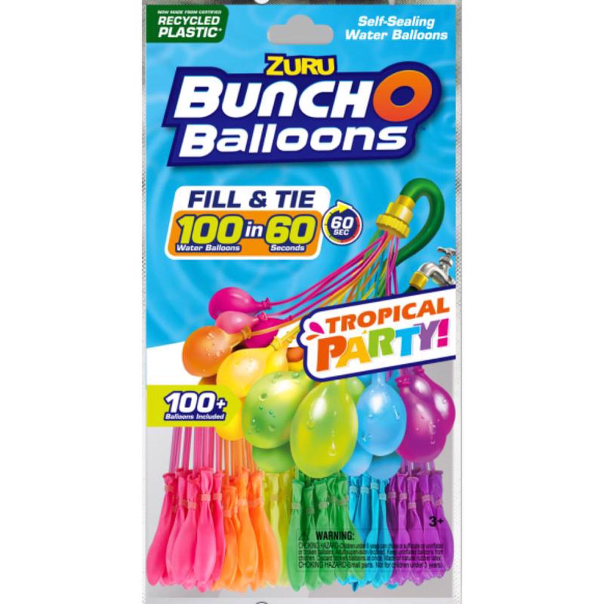 Zuru Bunch-O-Balloons Rapid Filling Water Balloons 100-Pack 56480SK