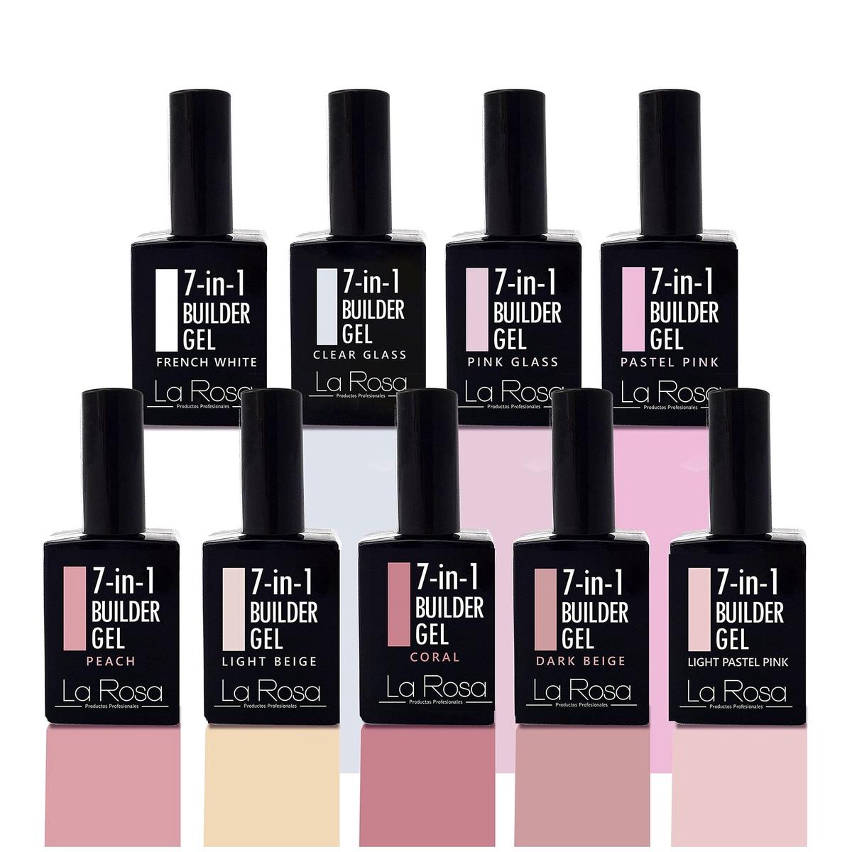 7-IN-1 Builder Gel Clear Glass 15ml