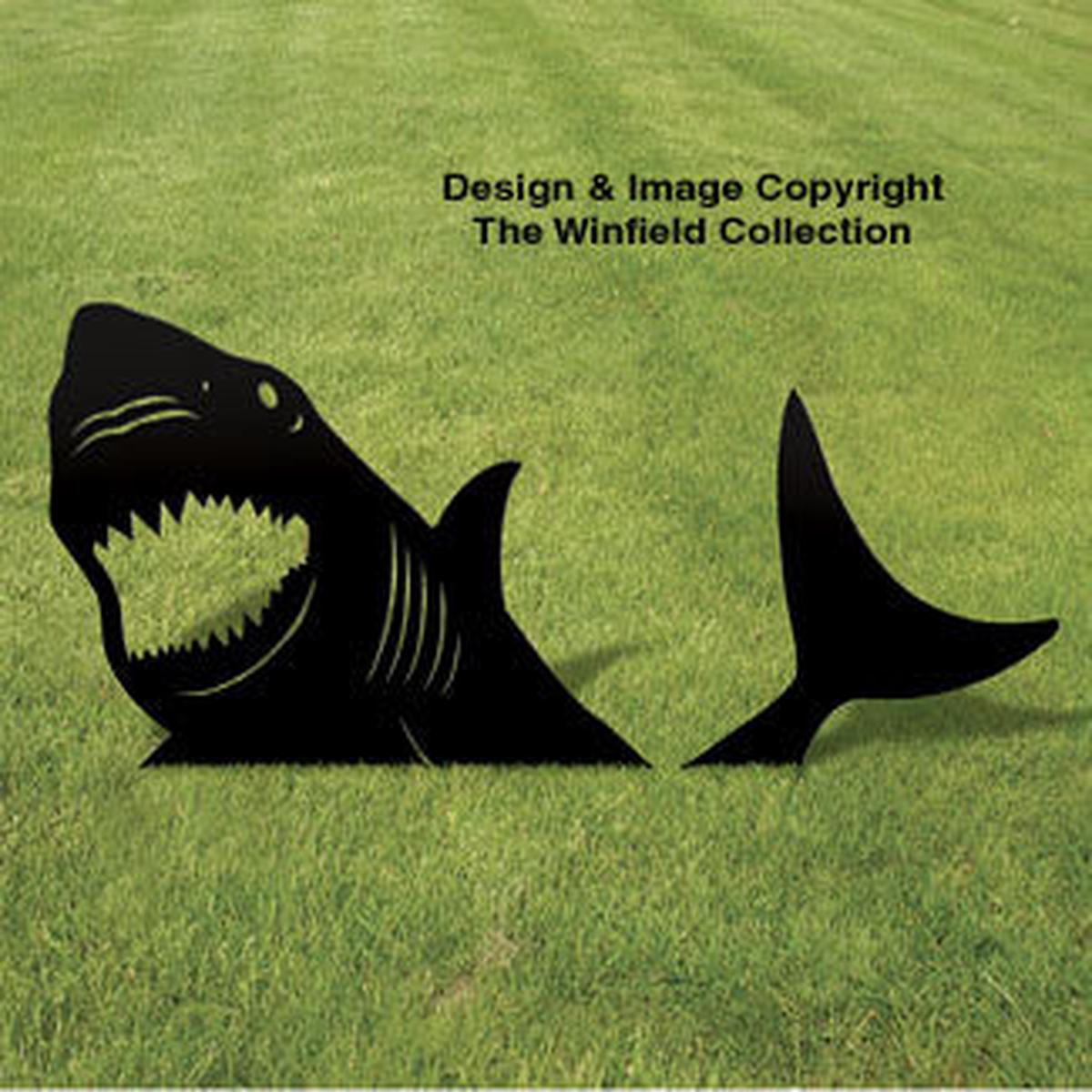 Yard Shark Shadow Woodcraft Pattern